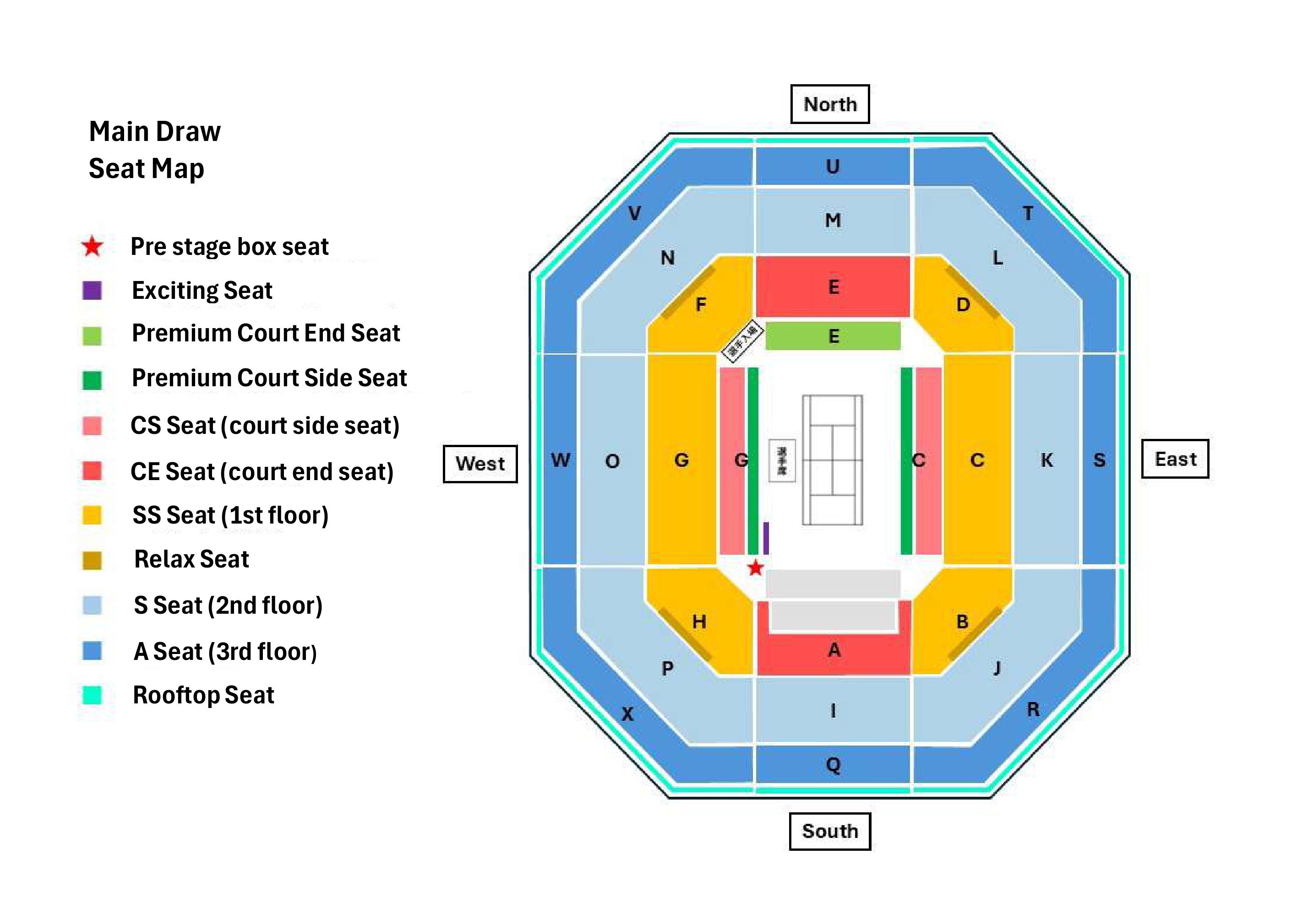 Seating Chart Map