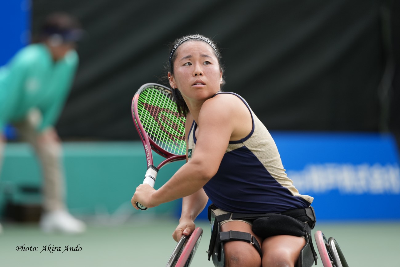 【2024/10/20】Wheelchair tennis division crowned by Yui Kamiji